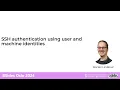 SSH authentication using user and machine identities - Morten Linderud