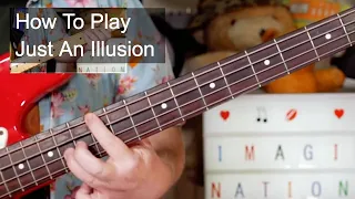 Download 'Just An Illusion' Imagination Guitar \u0026 Bass Lesson MP3