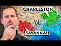 Why Charleston Savannah Are COMPLETE Opposites