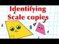 Identifying scaled copies scale factors Identifying scale copies