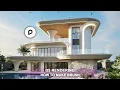 Exterior Modern Villa rendering with D5 Render Tutorial