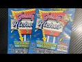 Last 2 Jersey Riches Tickets 60 Session NJ Lottery
