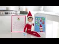 Elf Phone Printable - Cute Christmas Elf Return Arrival Idea