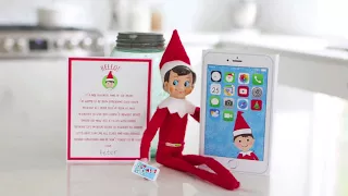 Elf Phone Printable - Cute Christmas Elf Return Arrival Idea