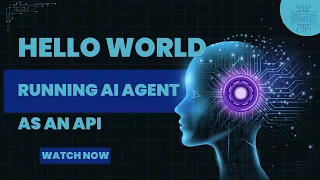 Build Your First AI Agent in 3 Minutes Hello World Agent as API