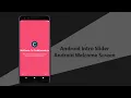 Android Intro Slider Android Welcome Screen