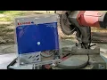 Lenox steel metal cutting saw blade review for square red iron tubing blade bought at lowes update