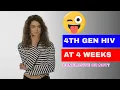 is 4th generation HIV test conclusive at 4 weeks HIV test at 4 weeks