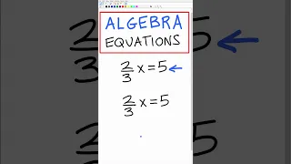 Make Equations With Fractions EASY 