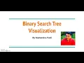 Binary Search Tree Visualization