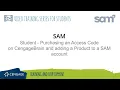 SAM Student Purchasing Instant Access from Cengage