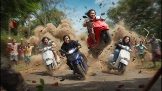 รวมจุดจบเด็กแว้น ซิ่งจนพิการ#funny