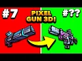 All Primary Weapons in Pixel Gun 3D Ranked from Worst to Best 2021 Tier List
