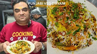 Punjabi Veg Biryani Vegetable Biryani Restaurant Style Chef Arjun Sharma 