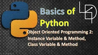 Python OOP 2 Instance Variable Method Class Variable Method