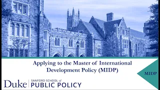 How to Apply to Duke MIDP Step-by-Step Application Guide Sanford