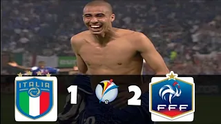 من الذاكرة إيطاليا وفرنسا نهائى يورو 2000 جودة عالية تعليق عدنان حمد الحمادى نهائى مثير 