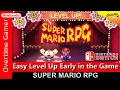 Super Mario RPG Easy Level Up