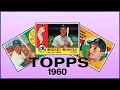 1960 Topps Baseball 20 Most Valuable Cards
