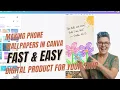 Create Sell Phone Wallpapers Using Canva Beginner Friendly