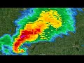 2026 Union City Michigan Supercell Radar Loop