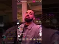 Drake Instagram Live Celebrating mom birt ay tells dj akadmiks to leave and etc