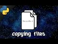 Python copy a file