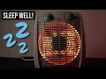 Sleep in minutes 😴 with deeply relaxing fan heater sound - Dark Screen