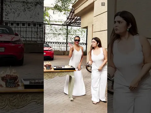 Malaika Arora Looks BEAUTIFUL in White on Her Birthday 🎂 #shorts #malaikaarora #trending #reels