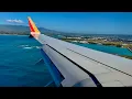 4K - Incredible Honolulu Landing