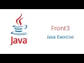 front 3 Java Exercise CodingBat com