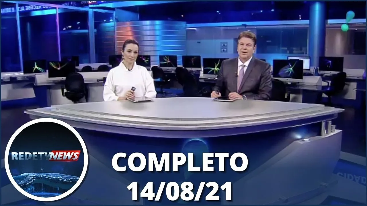 RedeTV News (14/08/21) | Completo