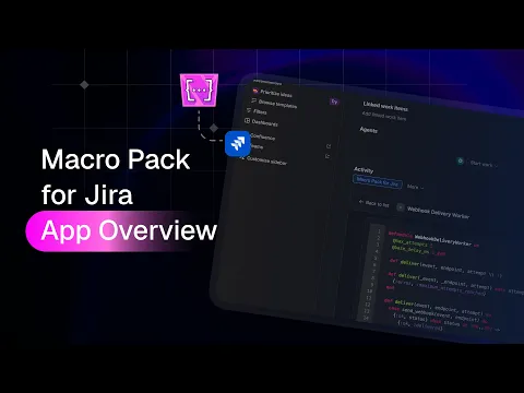 watch Macro Pack - Mermaid, PlantUML, Documents & More for Jira video