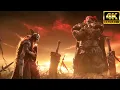 Elden Ring Malenia Vs General Radahn Cinematic Battle 2024 4K ULTRA