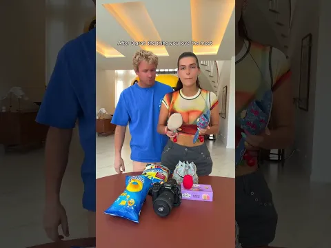 he grabbed her.... she had a different priority.