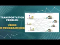 Transportation Problem in R Solve with lpSolve lp transport Function Step-by-Step Tutorial