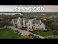 Inside a 8 750 000 French Chateau Mansion in Flower Mound TX Luxury Home Tour w Younes Mufleh