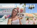 100 fun summer bucketlist ideas