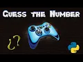 Make your first python game in just 6 minutes GUESS THE NUMBER