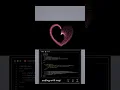 Beautiful Particle Heart Animation HTML CSS JavaScript Creative Coding