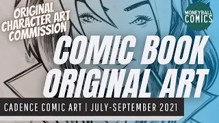 Comic Book Original Art Cadence Comic Art Original Character Art Commission July - Sept 2021