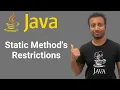 Java Bangla Tutorials 111 static method s restrictions