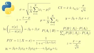 Essential statistics for computer programming with Python code