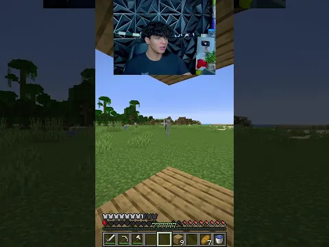 LA MEJOR ILUSION OPTICA... #minecraft #shorts