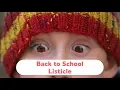 Back to School Template Editable