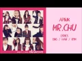 Lagu Apink(에이핑크) - Mr. Chu [Original Version] (미스터 츄) Eng Sub w/ Romanization and Hangul
