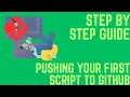 Pushing Your First Python Script to Git A Step-by-Step Guide