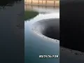 Lake glory hole #california #spillway #waterfall #giant #hole