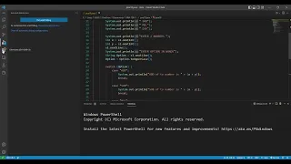DAY 18 Menu driven program for arithmetic operations with switch case