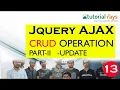 12-UPDATE Ajax CRUD Tutorial Ajax Insert Update Delete Ajax PHPMySql Tutorial TutorialRays